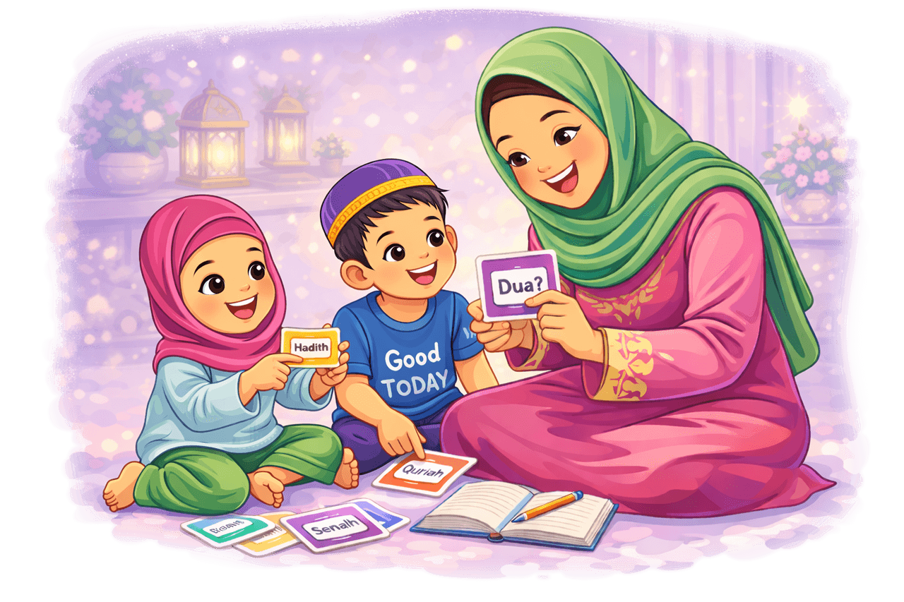 deendaar flash cards For Kids